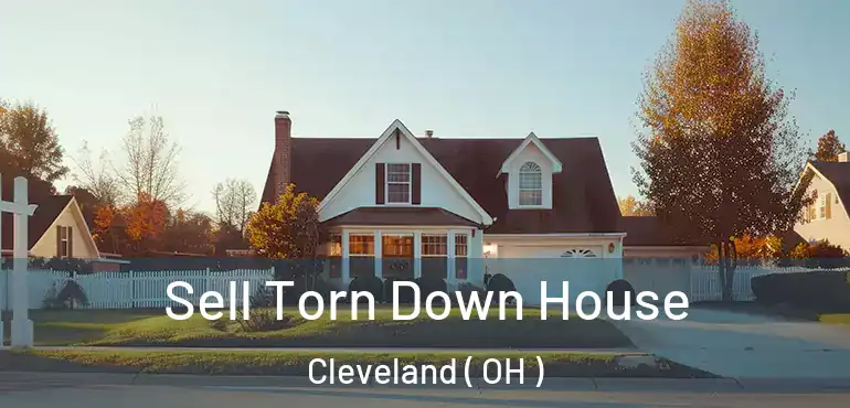  Sell Torn Down House Cleveland ( OH )